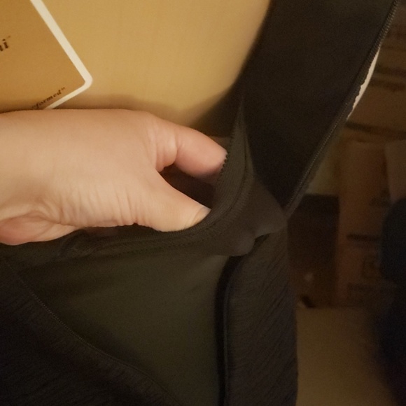 NWT Nue by Shani Black Textured Dress Sz 4 - Picture 6 of 7